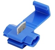 Splice Connector QST, 1.5..2.5mm² 600V, 105°C, nylon, brass, 100pcs/pck, blue