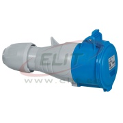 Mobile Socket P17 Tempra, 1P+N+E 32A 230VAC, IP44