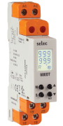 Aegrelee 600DT, LCD, 15functions (count down)| 0.1s..10h res. 0.1s, 1CO SPDT 8A 250VAC, cv 20..240VAC/DC, 17.5mm, TS35