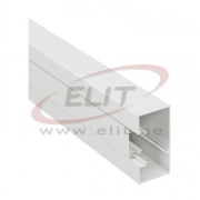 Seadmekarbik DLP-S, 100x50mm, L2m/pc, komp. kaas W45mm, valge