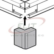 Välisnurk DLP-S, 16x16mm, valge