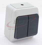 PP Grupilüliti Nortic, 10A 250VAC, vedruklemm, IP44, hall