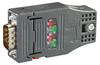 PB FC RS485 Plug 180, PB-plug w. fast connect connector and axial cable, outlet f. industry PC, Simatic OP, OLM, transmission rate: 12Mbit/s, terminating resistor w. separating function, plastic housing
