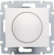 Sv Dimmer Valena, mech.| rotary dimmer, halogen/ fluorescent tubes 40..400VA, incandescent 40..400W, valge