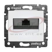 Sv Andmesidepesa Valena, mehh.| RJ45 cat.6 UTP, vedruklemm, valge