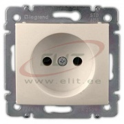 Sv Lihtpesa Valena, mehh.| 2P, 10/16A 250VAC, 2.5mm² kruviklemm, beež