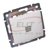 Sv Veksellüliti märktulega Valena, mehh.|, 10A 250VAC, vedruklemm, beež