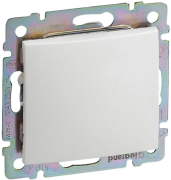 Sv Ristlüliti Valena, mehh.|, 10A 250VAC, vedruklemm, valge