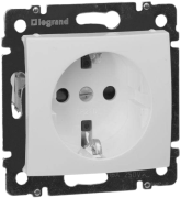 Sv MK pesa Valena, mehh.| 2P+E Schuko puutekaitsega, 10/16A 250VAC, 2.5mm² kruviklemm, valge