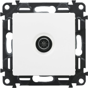 Sv TV pesa Valena, mech.| TV 1.5dB 4..2400MHz, pistik Ø9.5mm, valge