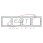 Äärik 4 Valena, horis. paigaldus, valge