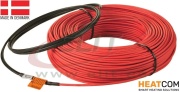 Põrandaküttekaabel Ø5,0mm 20W/m 150,0m 3000W, 17,6Ω 13A 230V, cold cable 2,5m, Heatcom