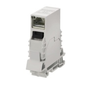 Sidesti IE-TO-RJ45-C, Cat.6A/Class EA, TS35