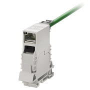 Pesa IE-TO-RJ45-FJ-A, RJ45, EIA/TIA T568 A, Cat.6A/Class EA, TS35
