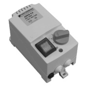 Ventilaatori kiiruseregulaator ARES, 5A 1x 105..230VAC ±5%, switch| backlit, PM| stepless speed regulation, 10s KickStart, IP54