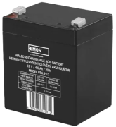 Pliiaku, 12V 4.5Ah, terminal Faston 4.8mm, 91x71x105mm