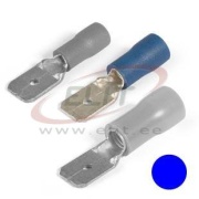 Juhtmehülss-pistik Con mh 2.8 bs, insulated, 1.5..2.5mm² 300V, 0.5x2.8mm| 285, -25..75°C, PVC, brass, 100pcs/pck, sinine