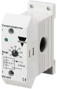 Mõõtetrafo E83, 5..50AAC, d12mm, väljund 4-20mA, LED, cv 10..40VDC, Carlo Gavazzi