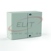 Metallkilp E COR, 1000Wx800Hx200D, sile paarisuks, paigaldusplaat, 2x läbiviiguplaat 310x110, 2x lukk ø3mm kaksikhammasvõti, C3M| epoksüvaigu kiht, IP55 IK10, Nema4, hall