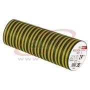 Isoleerteip, 19mm x 20m, dielectric strength 40kV/mm, PVC, UV resistant, water resistant, -25..90°C, koro