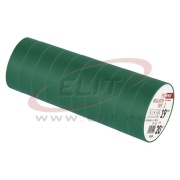 Isoleerteip, 19mm x 20m, dielectric strength 40kV/mm, PVC, UV resistant, water resistant, -25..90°C, roheline