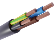 Kummikaabel H05RR-F, 4G0.75mm², 300/500V, -25..60°C, 100m/pck