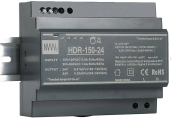 Moodultoiteplokk HDR, input 85..264VAC/120..370VDC, output 150W 6.25A 21.6..29VDC, LED, TS35/15/7.5