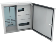 Arvestikilp JXA40-10, 10M, 40A 400VAC, 450x450x140, 2x FL21, Jumax JXA 40-10, IP44, MaxPro, kivihall