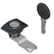 Lukk M22P/W, ø22.5mm, nelinurkne korpus, võti 1333, CB kilbile, MaxPro