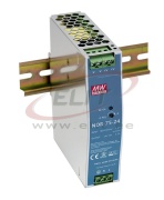 Toiteplokk NDR, input 90..264VAC/ 127..370VDC, output 75.6W 6.3A 12..14VDC, LED, W32mm, TS35, UL/TÜV/CE