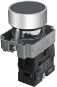 Surunupp B2, ø22.5mm, 1NO 10A 250VAC, IP40, must