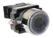 Surunupp LA167, ø22.5mm, 1NO 10A 250VAC, IP67, black