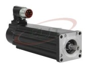 Servo Motor VPL, 460V, 7000rpm, 0.80kW, 1.61Nm, 18bit ST DHR encoder, shaft key, SpeedTec DIN connector, right angle, 325° rotatable, FMH type FF, frame 075mm BCD, 2 stacks, IP66