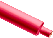 Termokahanev toru H-2(Z), 25.4/12.7mm, õhuke sein, ristseotud polüolefiin -55..125°C/ +100°C, leegiaeglustav, väga painduv, L1.22m/pc, punane
