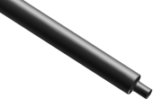 Termokahanev toru H-2(Z), 1.6/0.8mm, õhuke sein, ristseotud polüolefiin -55..125°C/ +100°C, leegiaeglustav, väga painduv, L1.22m/pc, must