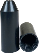 Termokahanev kaablimüts HSEC 135, 40/12mm, L83mm, paks sein, kuumsulav liim, polüolefiin -55..110°C/ +120°C, UV kindel, must