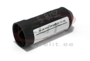 Termokahanev kaablimüts HSEC 120, kuumsulav liim, 25/8.5mm, seinapaksus 2.8mm, L68mm, polüolefiin -55..110°C/ +120°C, UV kindel, must