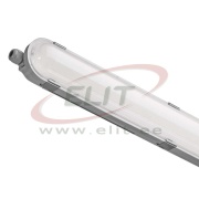 LED tööstusvalgusti Misty Emergency 32-54W 3h 4000K 4600-8150lm 120° 1.520m, 50000h, IK08, IP66, PC/PC, linkable, opal, Emos