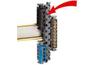 Klemmitugi IP2X klemmidele, universal, mounting terminal blocks on TS35