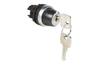 Pöördlüliti Osmoz, head| key (455) handle, 1·-0·-2· (-45°-0-45°), ø22.5mm, IP66/69K IK05, must
