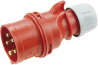 Jõupistik, 3P+N+E 32A 415VAC, IP44, MaxPro, punane