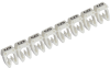 Juhtmemärgis CAB3, 4..6mm², 9, ribas 20pcs, valge