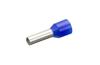 Juhtmehülss kraega Ce 025008 wc, H2.5x8mm, 100pcs/pck, sinine