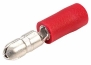 Pistik-juhtmehülss Kog m 4 r, insulated, 0.5..1.5mm² 300V, D4mm, -25..75°C, PVC, brass, 100pcs/pck, punane