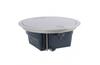 Põrandakarp Mosaic, hinged lid, 4M, IP66 IK09, stainless steel