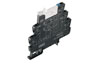 Releeliides TRS, 1CO 6A 250V, cv 24VDC, LED green, free-wheel diode, reverse polarity protection, W6.4mm, TS35, Weidmüller
