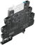 Releeliides TRS, 1CO 6A 250V, cv 24VDC, LED green, free-wheel diode, reverse polarity protection, W6.4mm, TS35