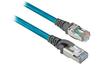 Patch Cord EtherNet, unshielded twisted pair, 4x2x24AWG, RJ45 » RJ45, PVC, 0.2m, Allen-Bradley, teal