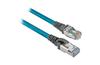 EtherNet Cable 1585, RJ45 plug » RJ45 plug, 8 conductors, 100BASE-TX, 100Mbit/s, Robotic TPE, weld splatter, UV ^oil resistant, Flex Rated, 2m, Allen-Bradley, teal