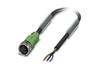 Sensor/actuator Cable SAC-3P-10.0-PUR/M12FS, 1pcs/pck